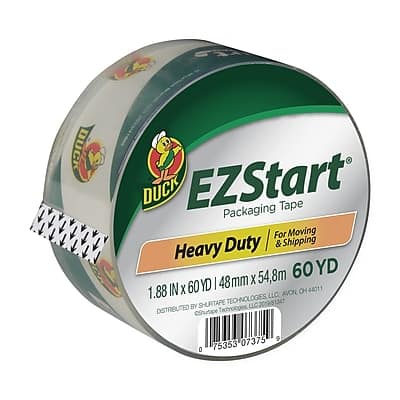 "Duck - EZ-Start Packing Tape, 1.88"" x 60 yds., (299002) - Clear" price history on PriceWatchPro