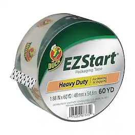 Duck - EZ-Start Packing Tape, 1.88" x 60 yds - Clear