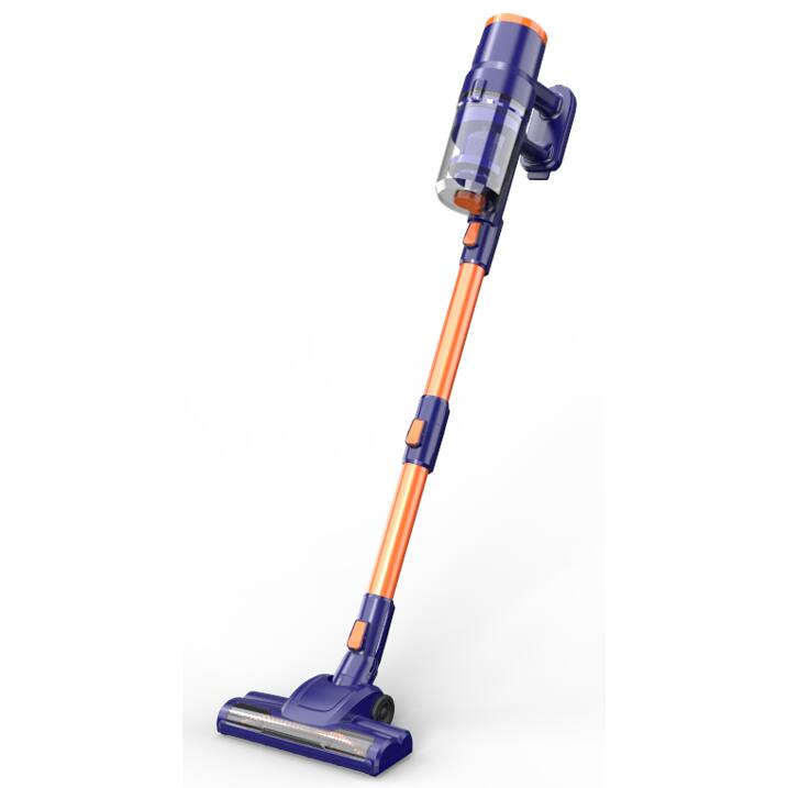 Left. MOOSOO - Cordless Vacuum Cleaner, 3 Powerful Suction,Lightweight Stick Vacuum Rechagable for Carpet Hard Floor Pet Hair - Black Gold.