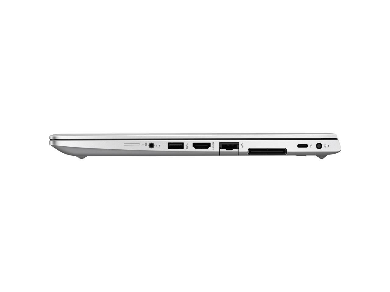 Alt View 3. HP - HP EliteBook 840 G6 Laptop Intel Core i7-8665U 1.9GHz 8GB Memory 256GB NVMe 14" FHD Windows 11 Pro 64-bit - Silver.