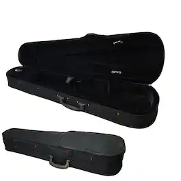 Winado - 4/4 Full Size Violin Hard Case,Professional Triangular Lightweight Suspension Carry Violin bag (Black)