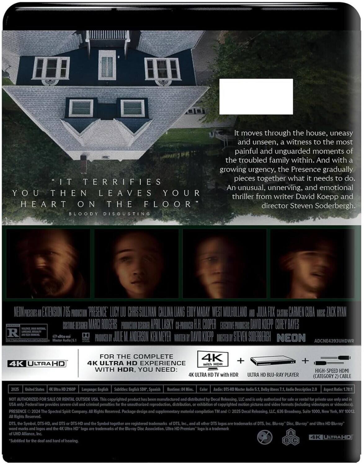 Alt View 1. Presence   - 4K Blu-Ray.