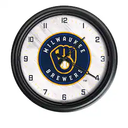 Holland Bar Stool Co. - Indoor/Outdoor LED Wall Clock - Multicolor