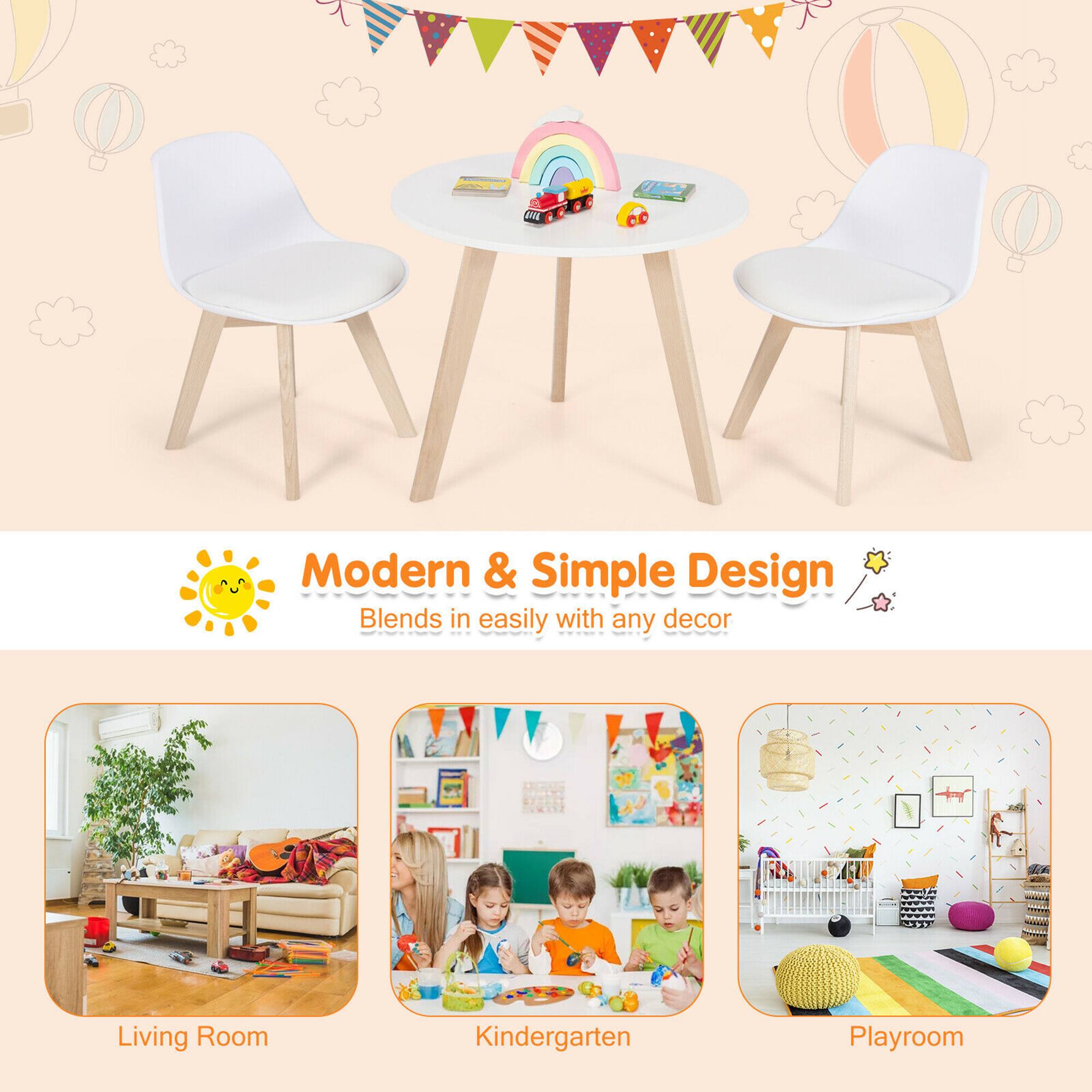 Modern & Simple Design  
Blends in easily with any decor  

Living Room  
Kindergarten  
Playroom