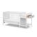 Alt View 11. Graco - Fable 4-in-1 Convertible Crib and Changer - White.