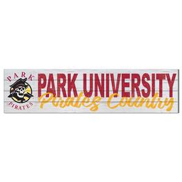 Jardine - Park Pirates 10'' x 40'' Logo Sign - White