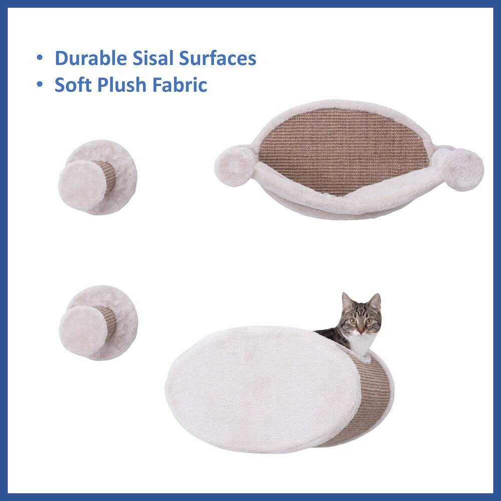 - Durable Sisal Surfaces
- Soft Plush Fabric