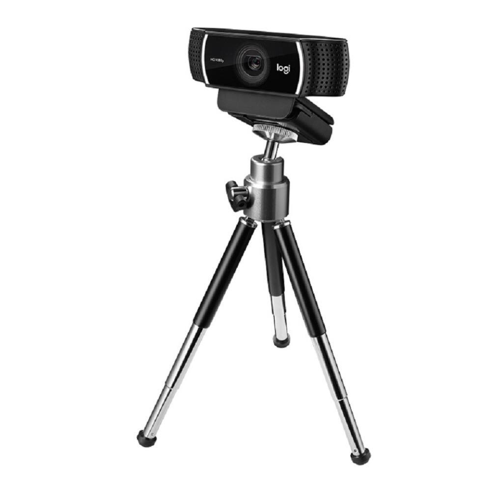 Left. Logitech - Logitech C922 Pro Stream 1080p Webcam with Knox 4-Port USB 3.0 Hub.