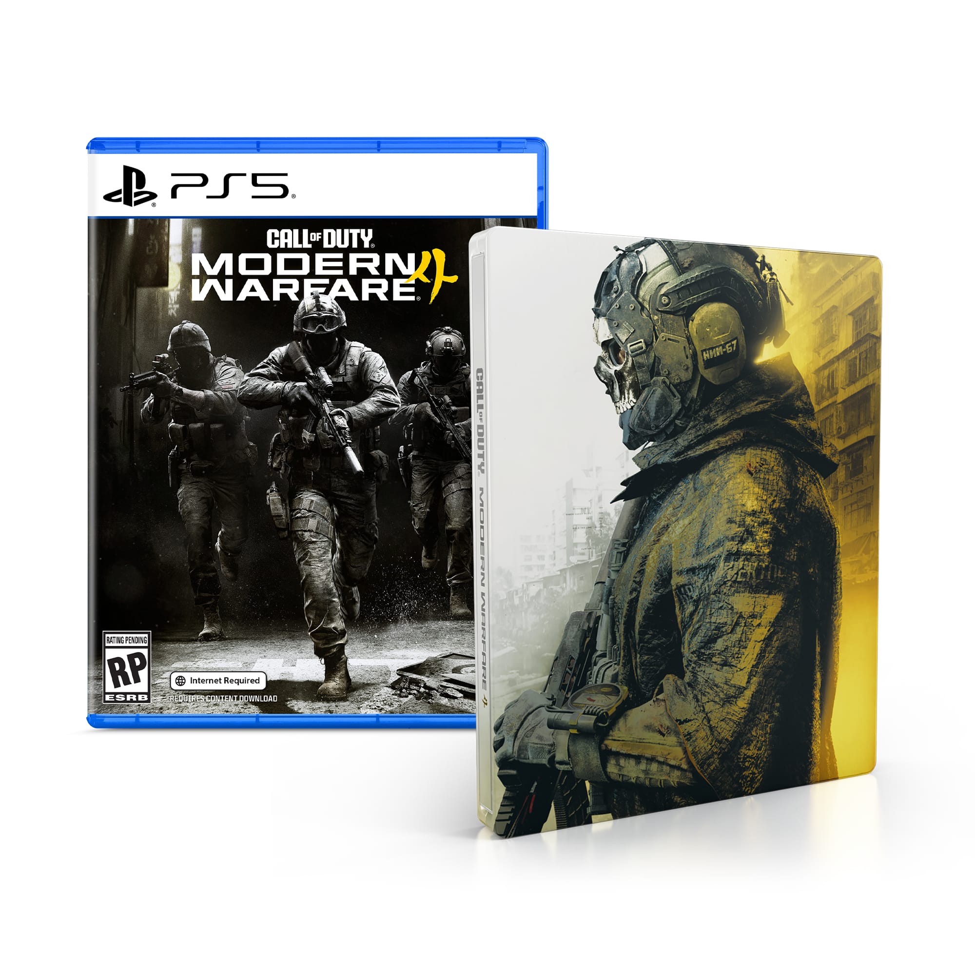 PS5 CALL OF DUTY MODERN WARFARE  
RP ESAR internes Required  
CALL OF DUTY  
Internet Required - M (Mature 17+)
