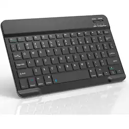 RTMB - Bluetooth Keyboard for iPad – Slim, Wireless, Portable - Black