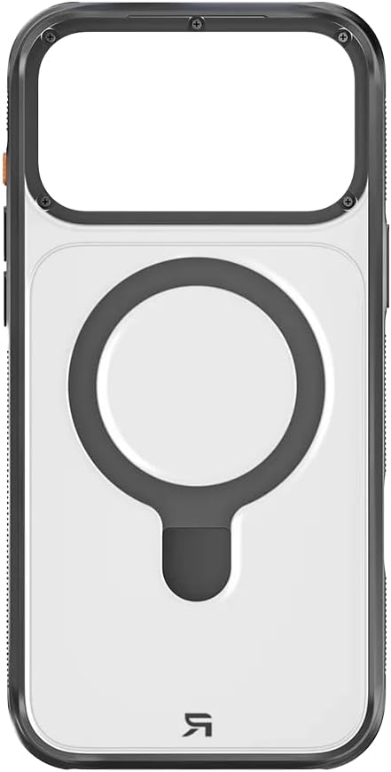 Alt View 2. Rebel - Rebel - Frosted Series GEN7 Case For Apple iPhone 17 Pro Max - Black/Matte Clear - Black.