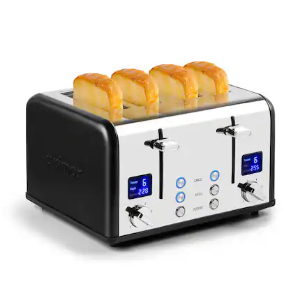 Cuisinart Toaster 6
Bagel 2:28
Defrost 2:55
CANCEL
BAGEL
DEFROST
