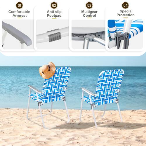 01 Comfortable Armrest  
02 Anti-slip Footpad  
03 Multigear Control  
04 Special Protection