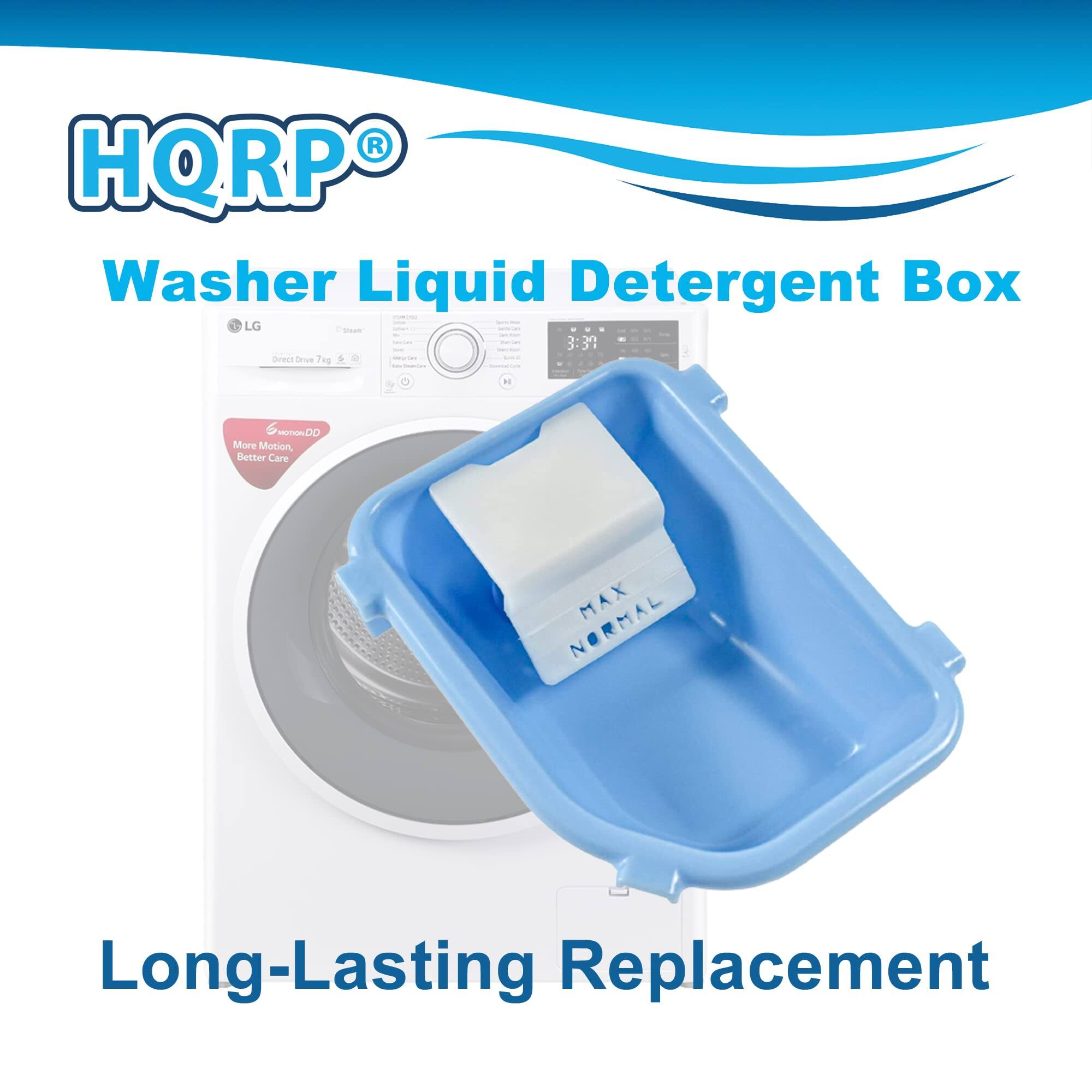 HQRP Washer Liquid Detergent Box LG - Direct Drive 7.4kg - DD More Motion Better Care MAX NORMAL Long-Lasting Replacement
