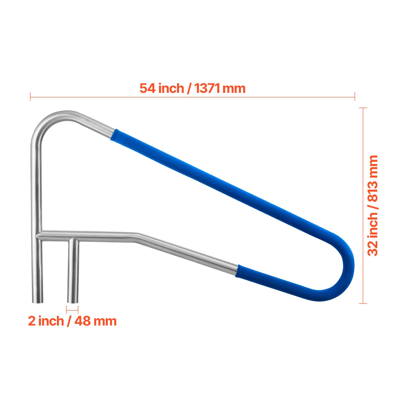 54 inch / 1371 mm  
32 inch / 813 mm  
2 inch / 48 mm