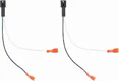 Front. Metra - Speaker Harness for Select 2012-2021 Tesla and 2005-2018 Audi Vehicles (2-Pack) - Multi.