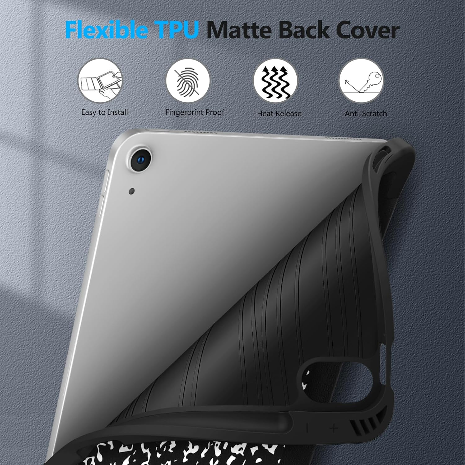 Flexible TPU Matte Back Cover

- Easy to Install
- Fingerprint Proof
- Heat Release
- Anti-Scratch