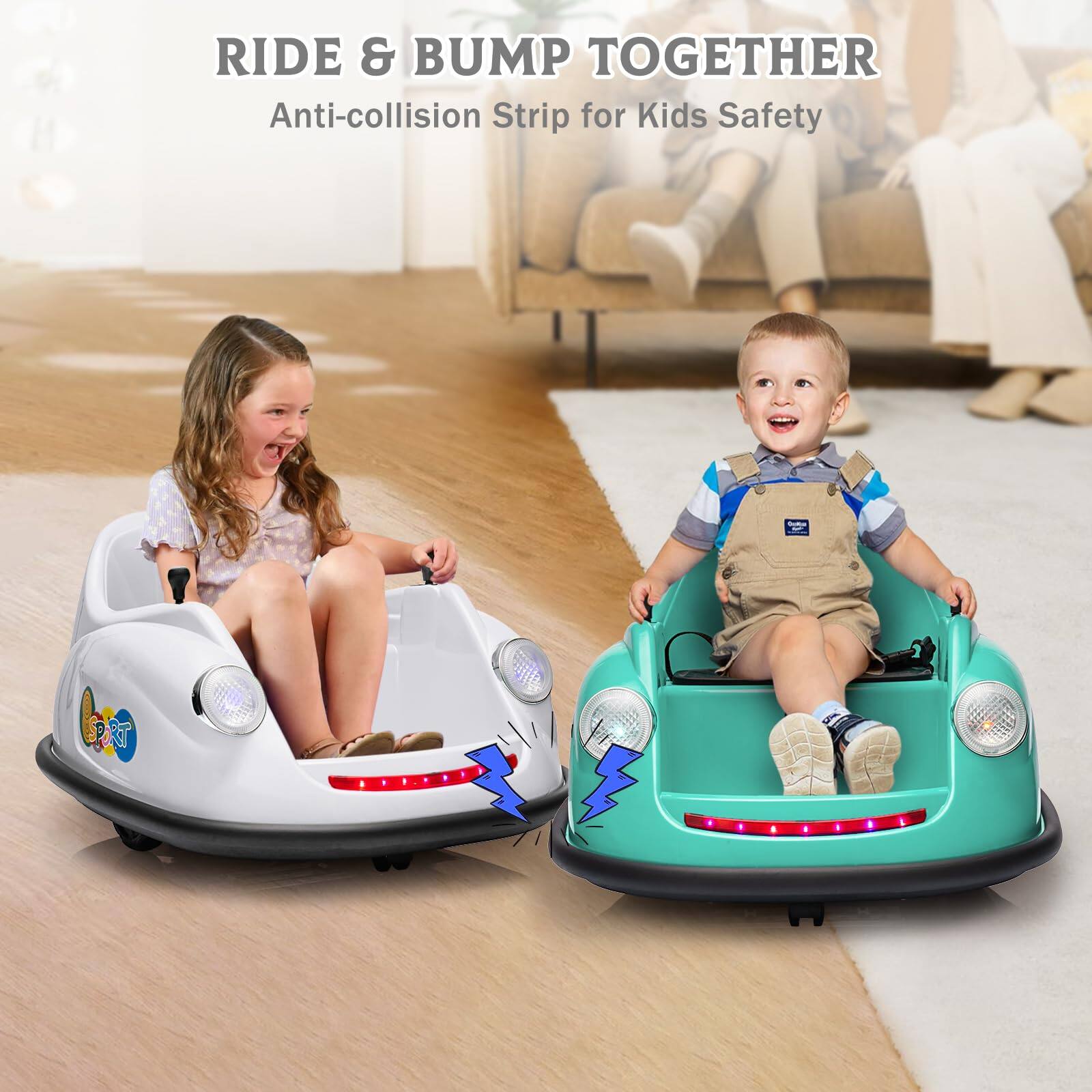 RIDE & BUMP TOGETHER  
Anti-collision Strip for Kids Safety