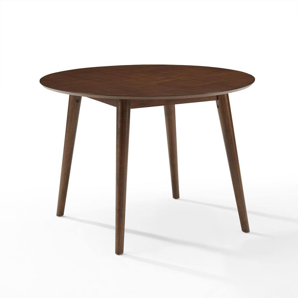 Alt View 3. Crosley Furniture - Landon Round Dining Table - Red.