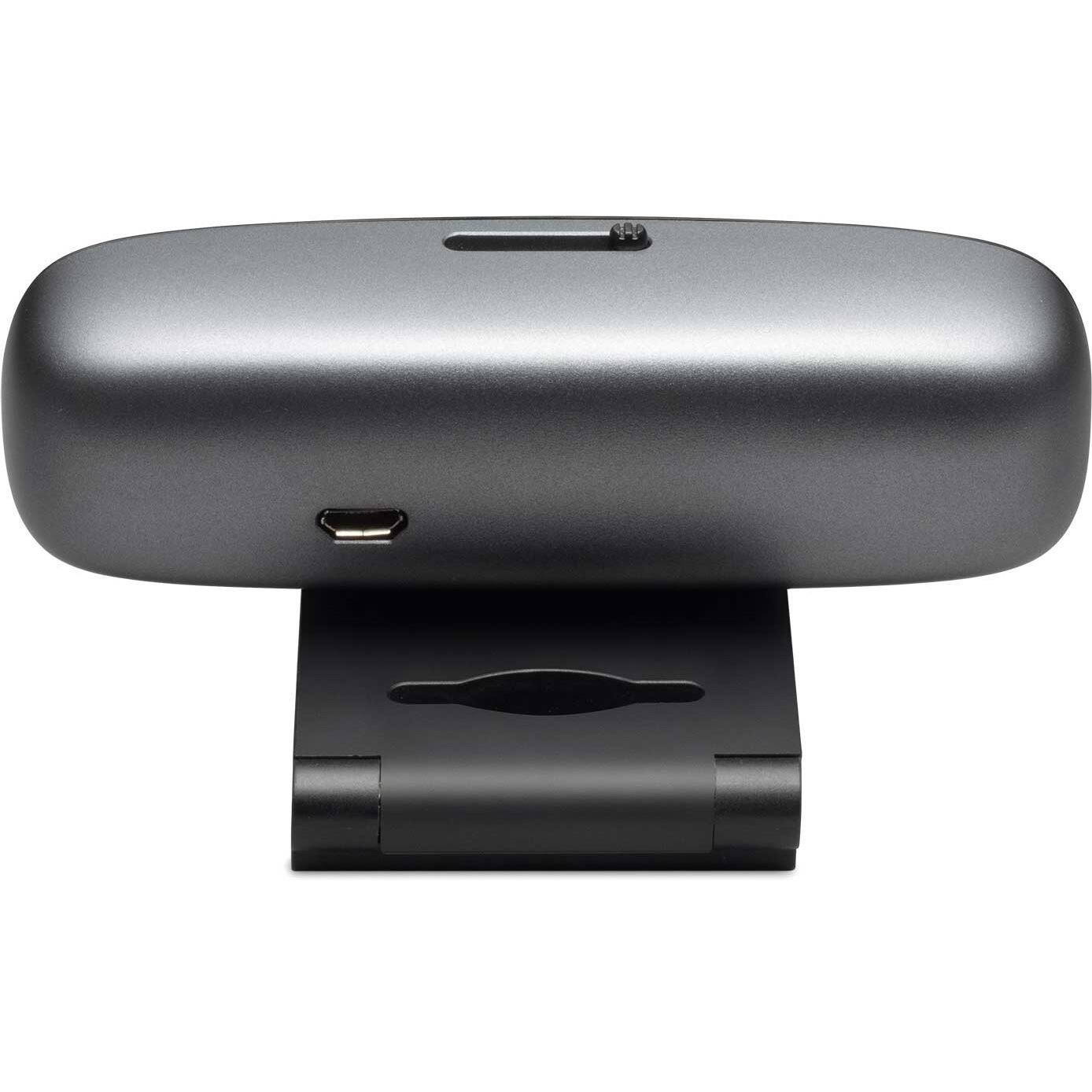 Alt View 5. ViewSonic - Viewsonic USB Video Conferencing Camera - 30 fps - Black, Silver - Micro USB - 1920 x 1080 Video - Microphone.