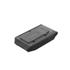 Front. EcoFlow - Wave 3 Add-on Battery (1024 Wh Capacity) - Black.
