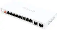 The text on the image is:
QG-U1080 1 1 Priority LEE 2.5G 1 10/1 C Port isolation 20/20984/1000M Static ON trunk PWR 1 2 1234 3 4 1 2 3 SUS 4 5 6 I 7 00 9 10
Corrected text:
QG-U1080 1 1 Priority LEE 2.5G 1 10/1 C Port isolation 20/20984/1000M Static ON trunk PWR 1 2 1234 3 4 1 2 3 SUS 4 5 6 I 7 00 9 10