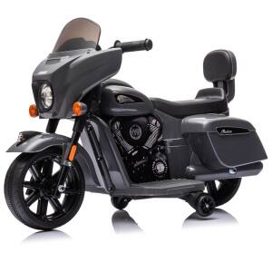 Front. Acekool - Ride On Motorcycle For Kids, 6V Electric Dirt Bike, License Motorcycle With USB, AUX, Music And Headlight For Toddler.