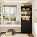 Alt View 2. Aheaplus - U-Shaped Closet Organizer System, 104'' W Wardrobe System with 8 Drawers, 4 Hanging Rods & 13 Storage Shelves - Black.