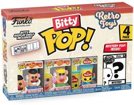 Funko - Bitty POP!: Retro Toys - Mr. Potato Head 4-Pack - Collectibles - Multicolor