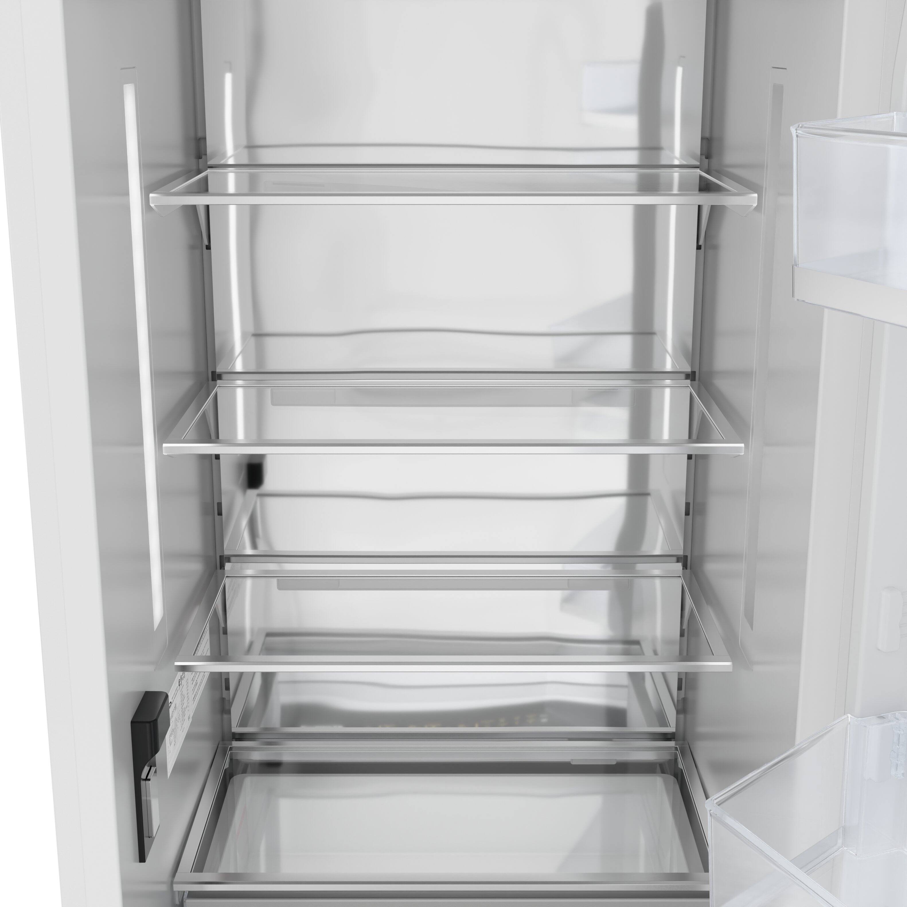 Alt View 8. Koolmore - Panel Ready Column Refrigerator and Freezer, 24" Refrigerator and 18" Freezer - White.