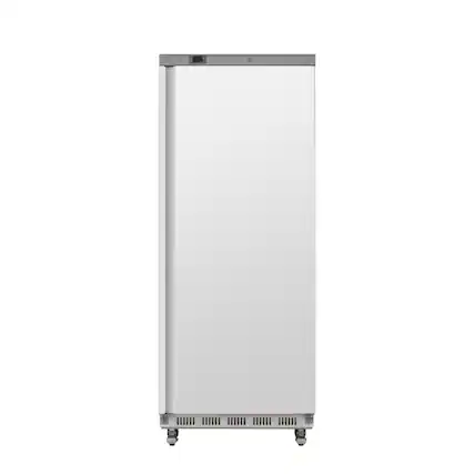 Front. Koolmore - 30 in. Commercial One Door Convertible Reach-In Refrigerator/Freezer with 25 Cu. Ft. Capacity in White, ETL Listed - White.