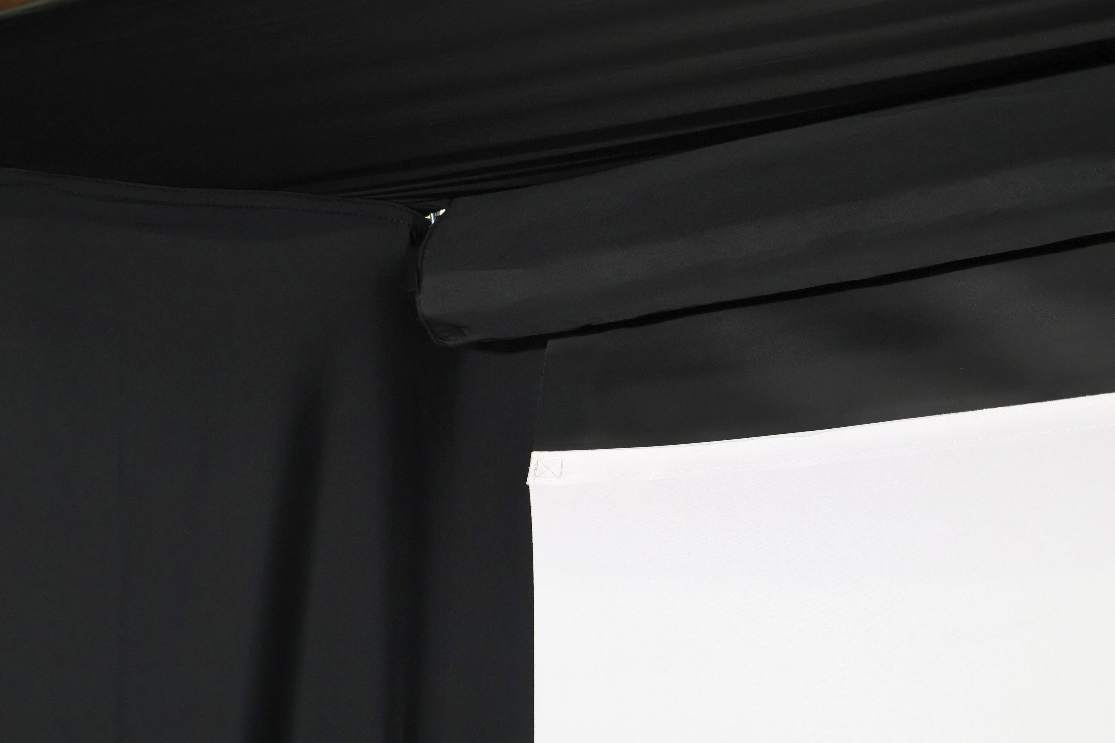 Back. Elite Screens - GolfSim Electric, Retractable Impact Screen, Front Projection,SwapTex technology, RF Control, 10H'x7'W - Black.