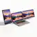 Front. INVZI - MagHub Dual 16" Laptop Screen Extender - Triple Screen Portable Monitor with Dual 1200P IPS Displays, USB-C & Mini HDMI.