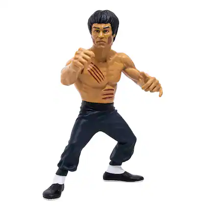 Front. Zombie Sailor's Toys - Bruce Lee Heels and Faces Retro Action Figure | Bloody - Multi-Colored.