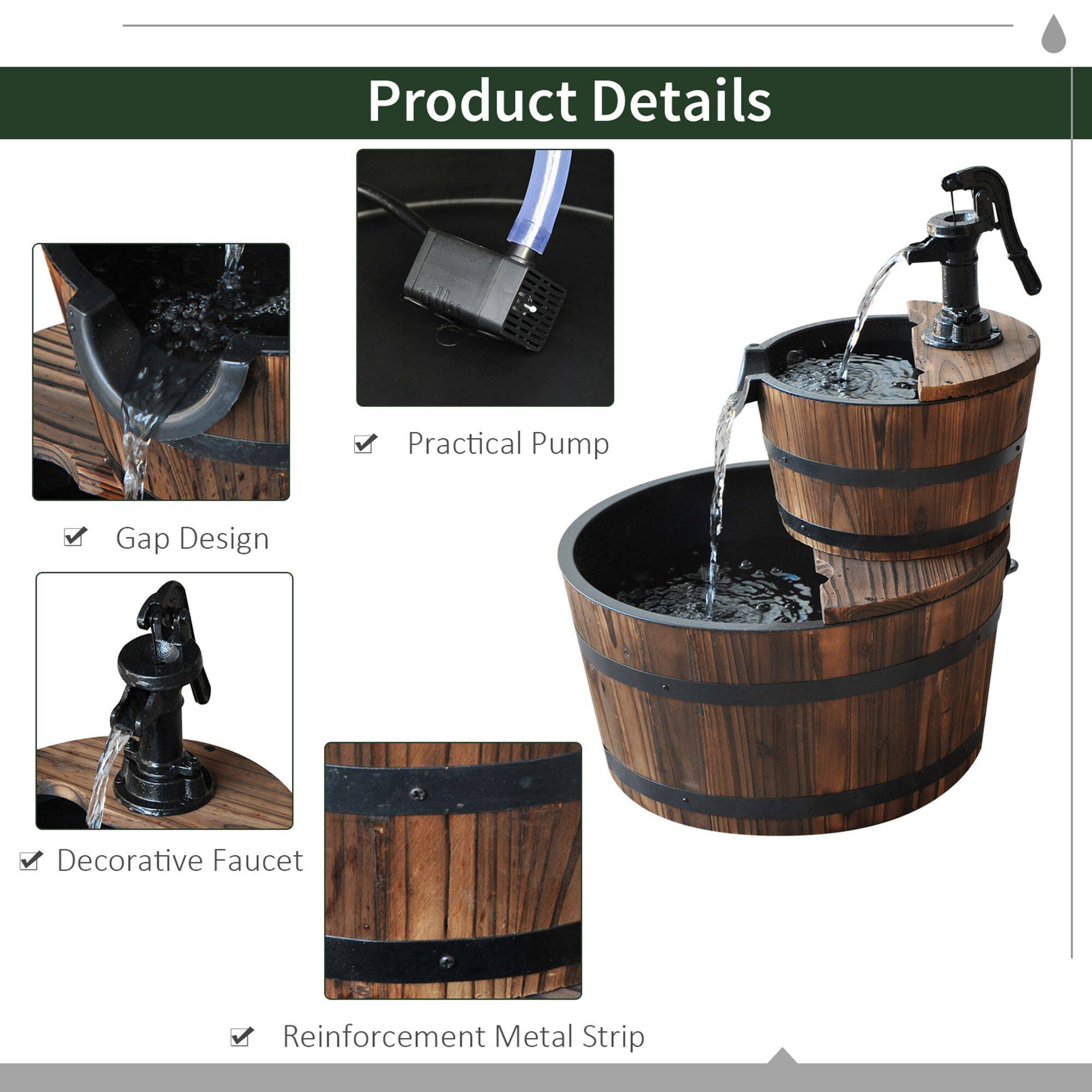 Product Details  
- Practical Pump  
- Gap Design  
- Decorative Faucet  
- Reinforcement Metal Strip
