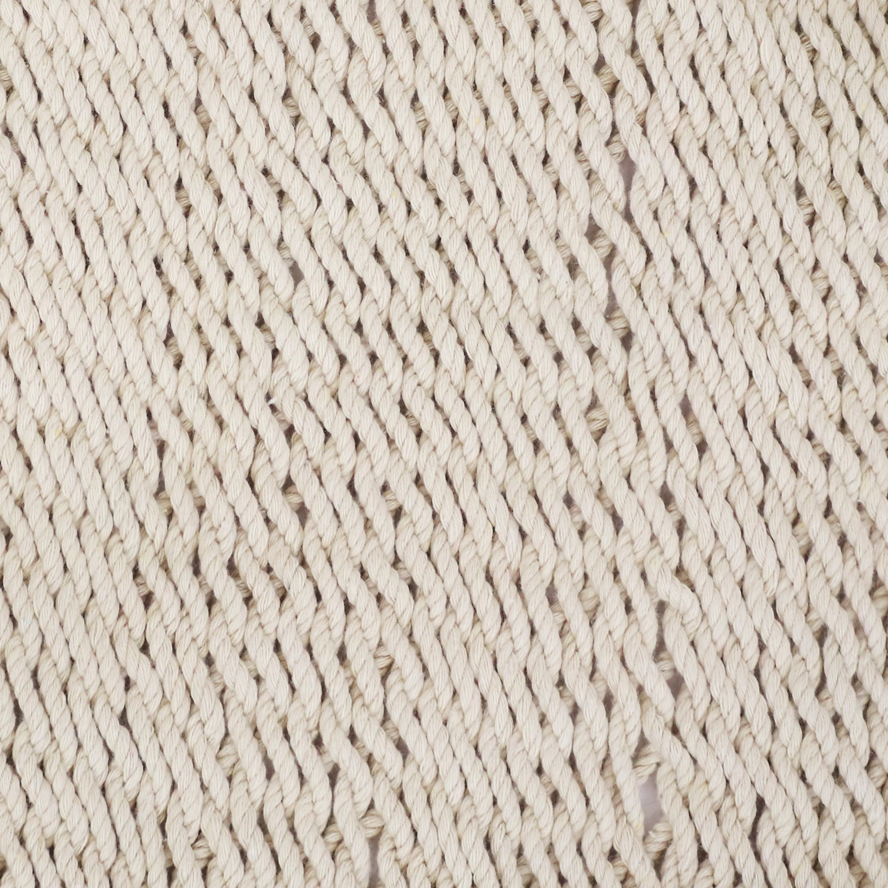 Alt View 7. Sunnydaze - 2-Person Woven Hammock with Spreader Bars and Fringe - Natural.