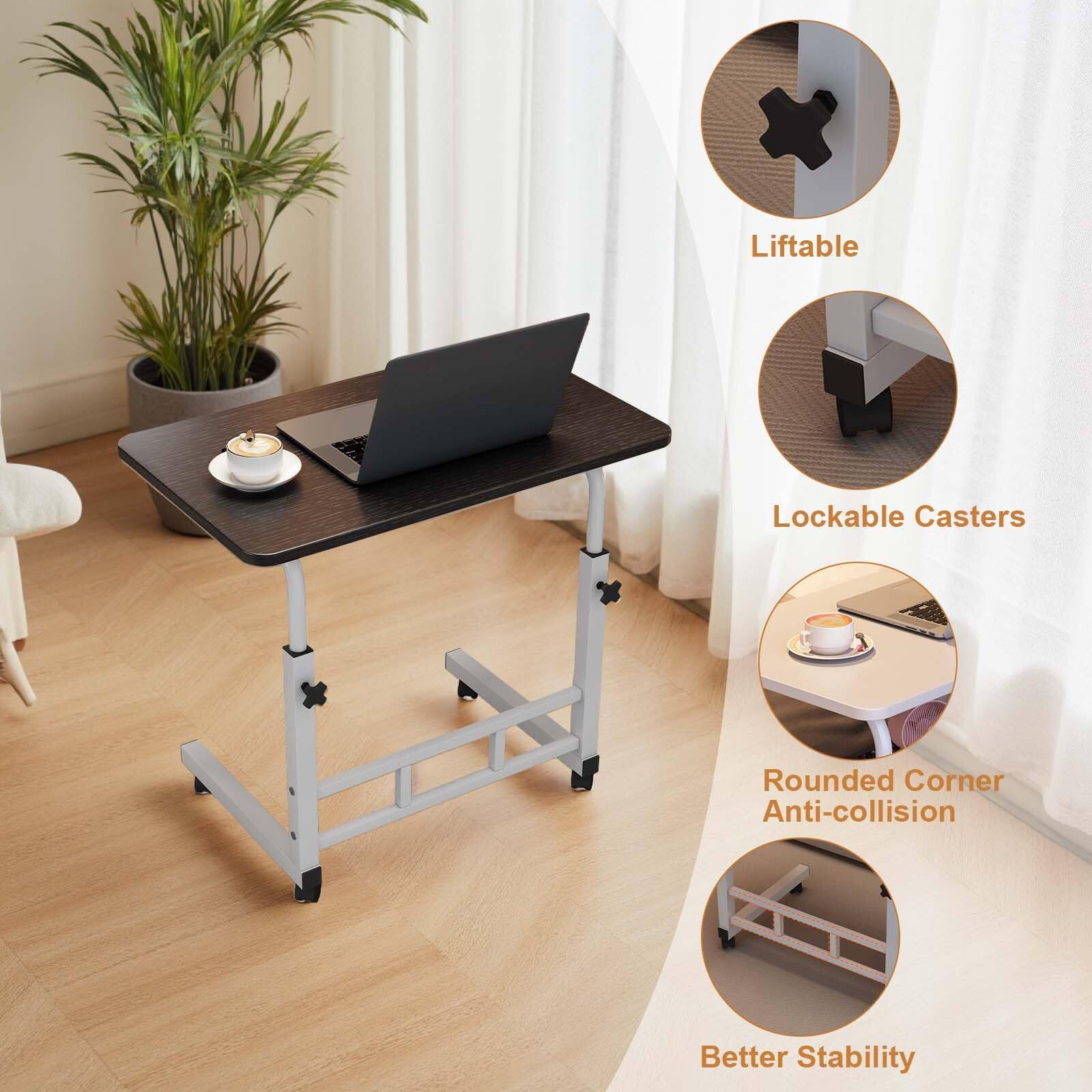 Liftable  
Lockable Casters  
Rounded Corner Anti-collision  
Better Stability