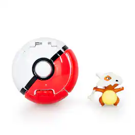 Throw 'N' Pop Poké Ball & Cubone Set | Become A True Pokémon Master - Red