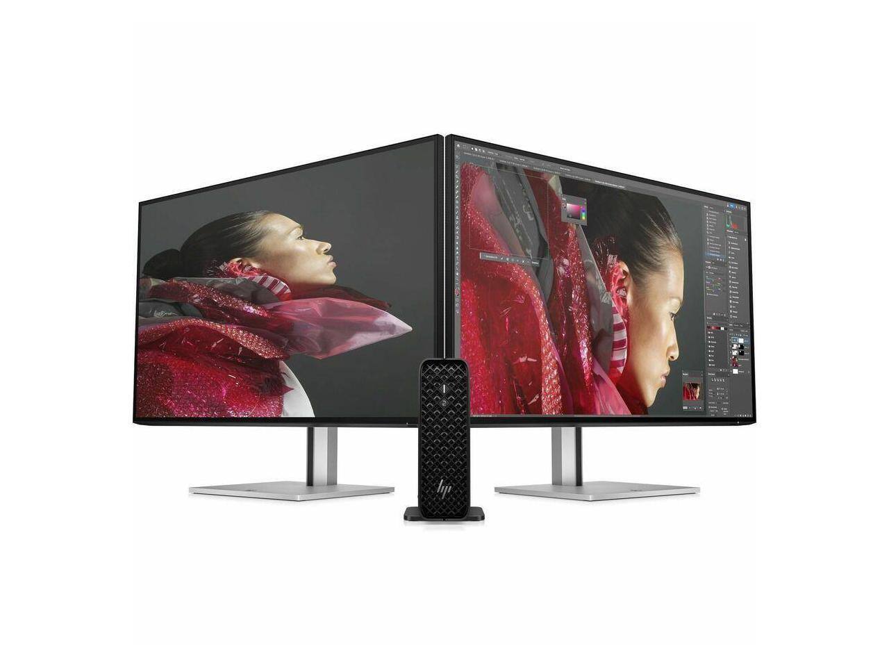 Alt View 10. HP - HP Z2 Mini G1i - Intel Ultra 7 265 - 32GB - 1TB SSD - Win 11 Pro - RTX 2000 16GB - Ethernet - Wireless - BM6G4UT#ABA - Black.