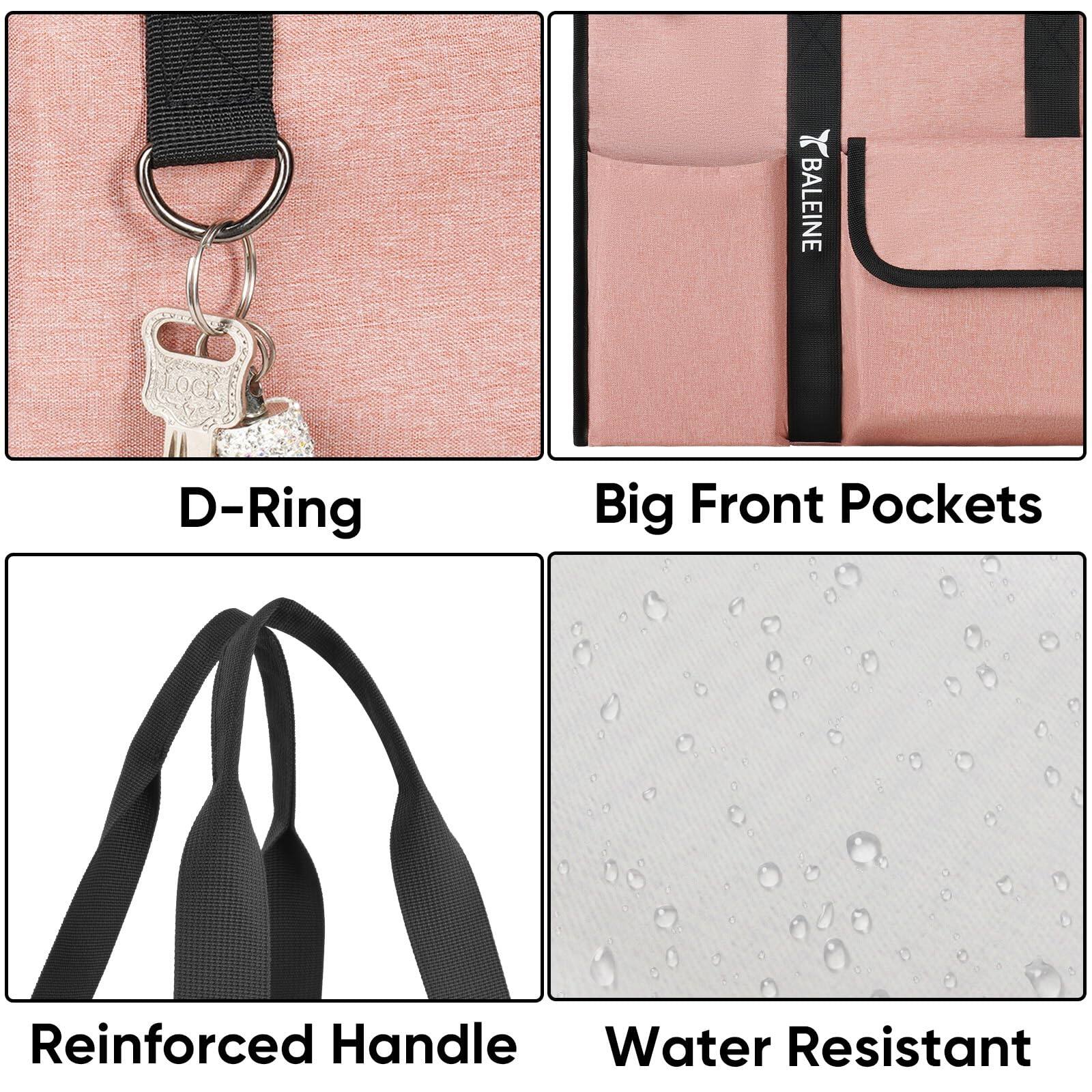 BALEINE OCK D-Ring Big Front Pockets Reinforced Handle Water Resistant
