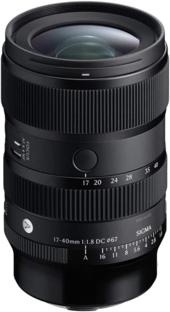 Sigma - 214975 17-40mm F1.8 DC Art Mount for Fuji X, Black