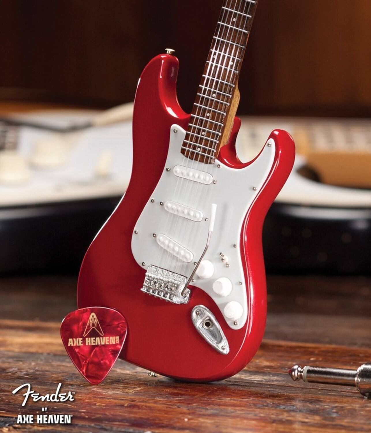 Axe Heaven Fender Stratocaster Classic Red Finish 10 Inch