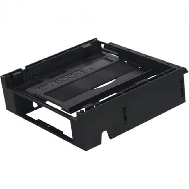 Icy Dock - FLEX-FIT Duo MB343SPO Drive Bay Adapter for 5.25" Internal - Black - 2 x Total Bay - 1 x 5.25" Bay - 1 x 3.5" B