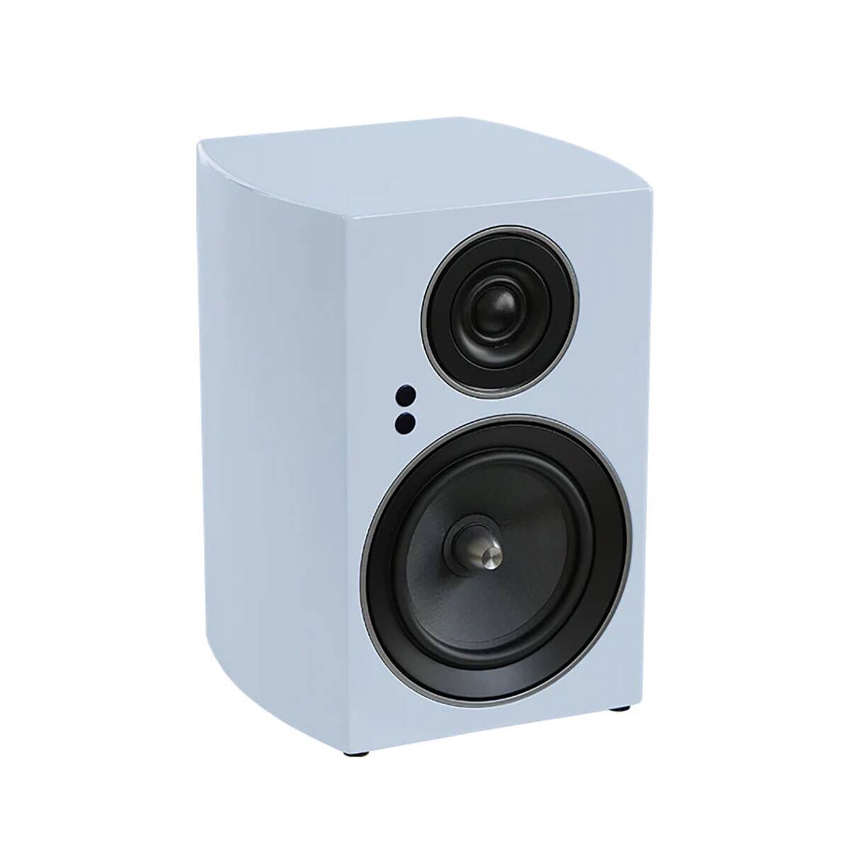 Alt View 4. Jamo - Jamo 2 Way Active BookshelfSpeaker High Gloss Blue.