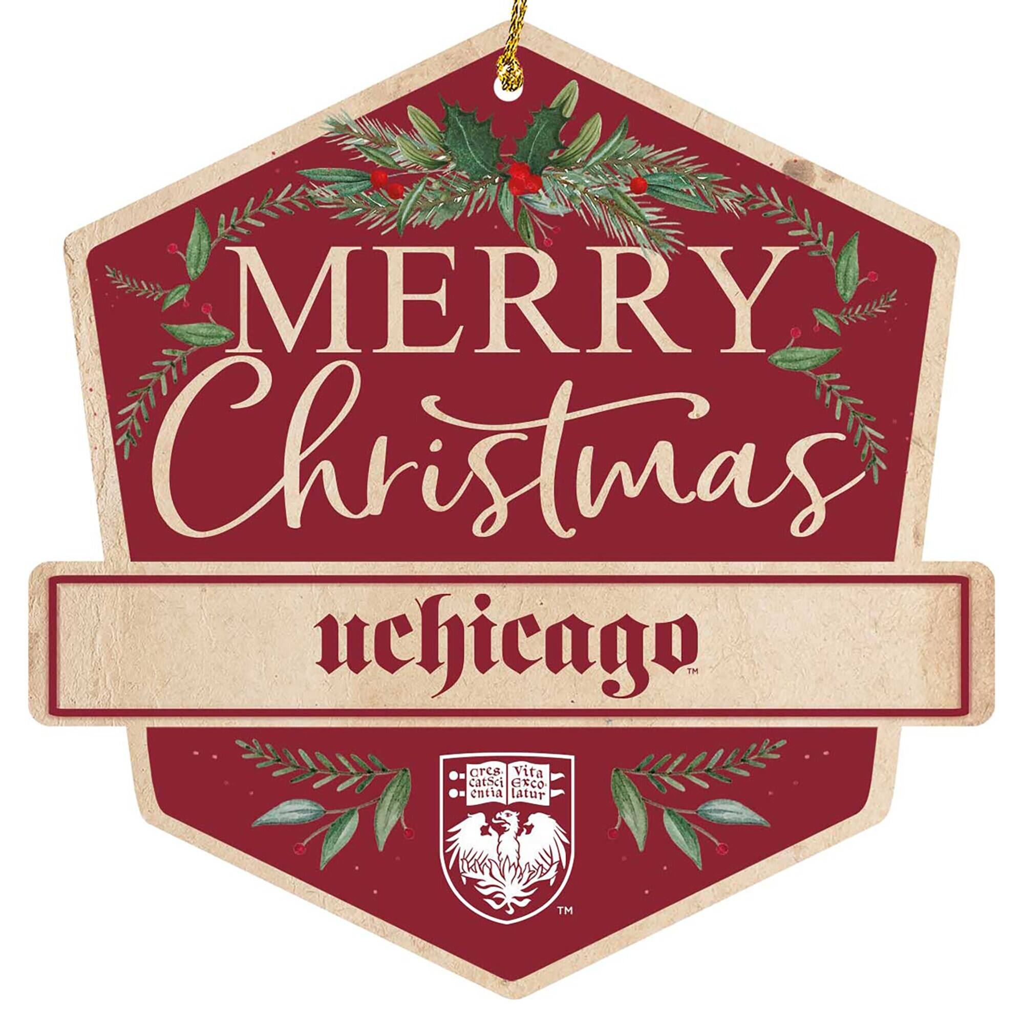 MERRY Christmas  
uchicago  
Vita  
entia  
latur
