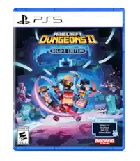 PS5
Minecraft Dungeons II
Deluxe Edition
Included
Everyone 10+ E 10+ ESRB
DLCs 1 & 2 Soul Cape Blub Pet 4 Hero Skins
Mojang Studios