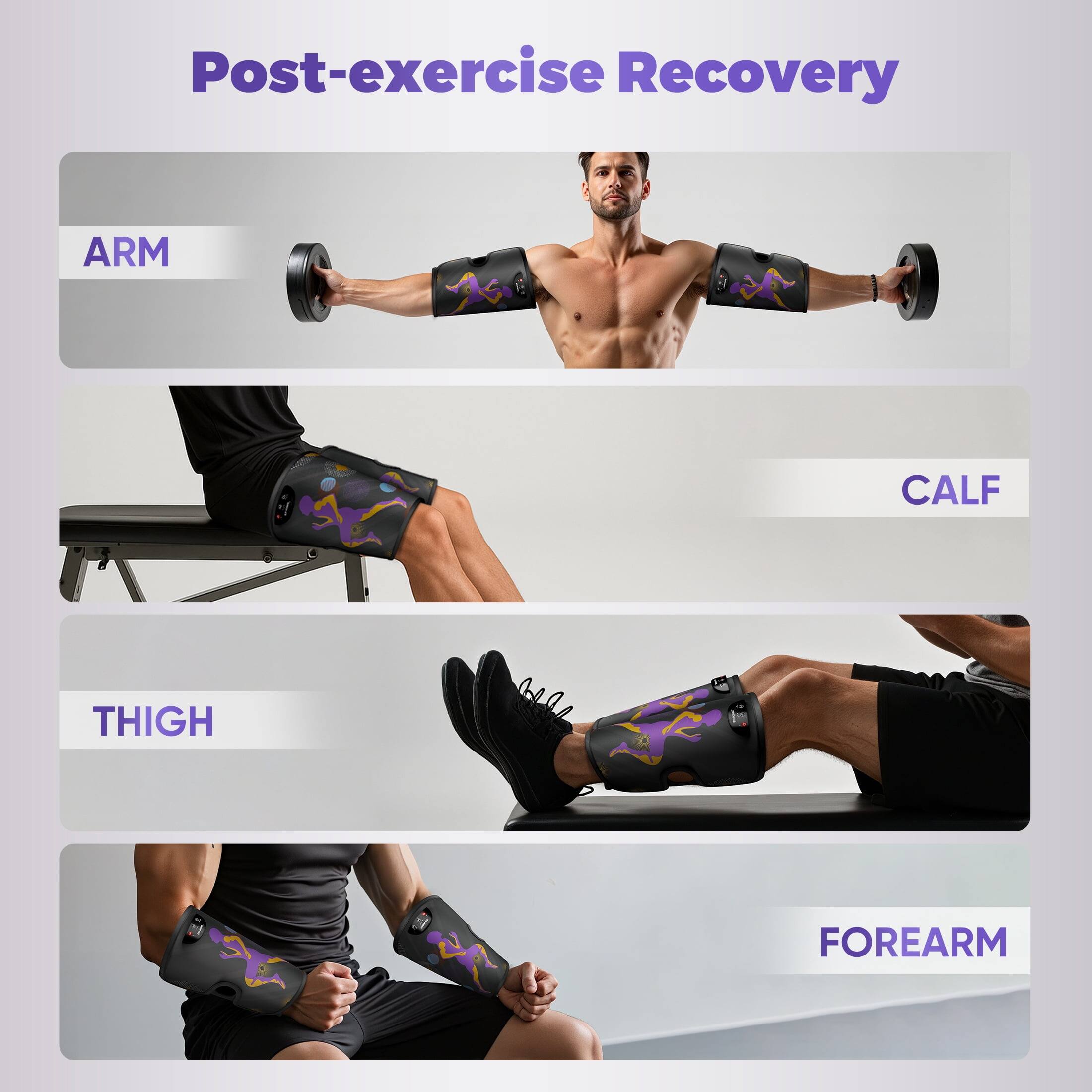 Post-exercise Recovery

ARM

CALF

THIGH

FOREARM