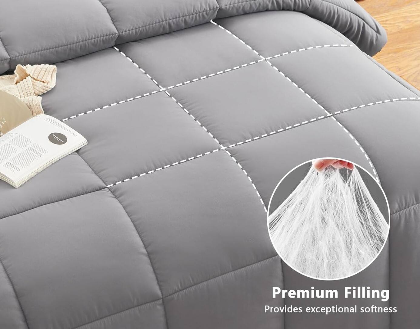 Premium Filling  
Provides exceptional softness