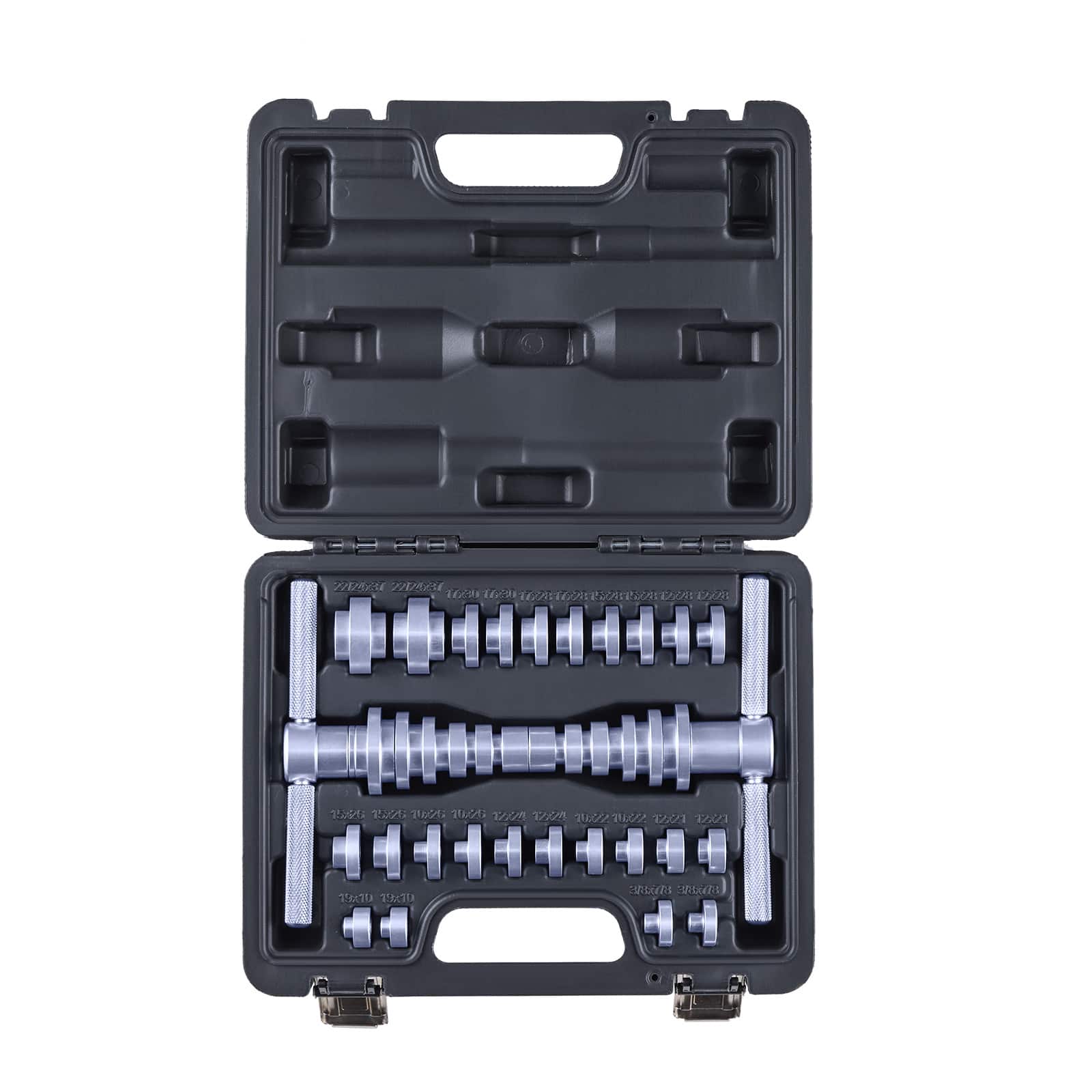 VEVOR - Bearing Press Kit, 25 Pcs, Bearing Race and Seal Driver Set with Bushings & Wrenches, Bushing Driver Tool Set - Black price history on PriceWatchPro