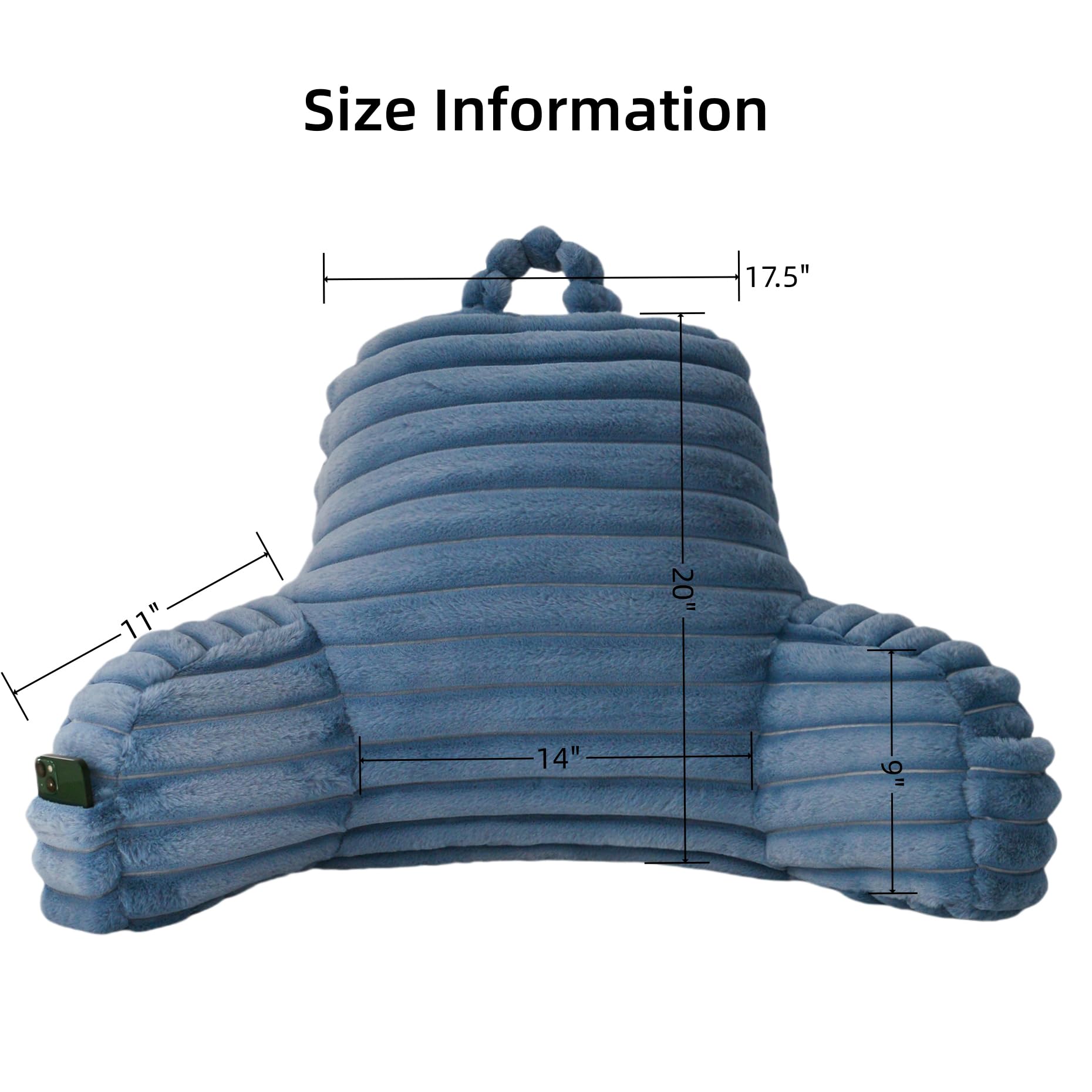 Size Information  
17.5"  
11"  
20"  
14"  
6"